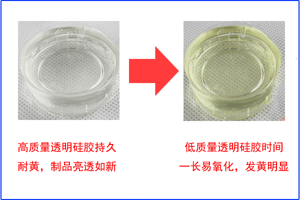 高透硅膠制品發(fā)黃，你可接受？